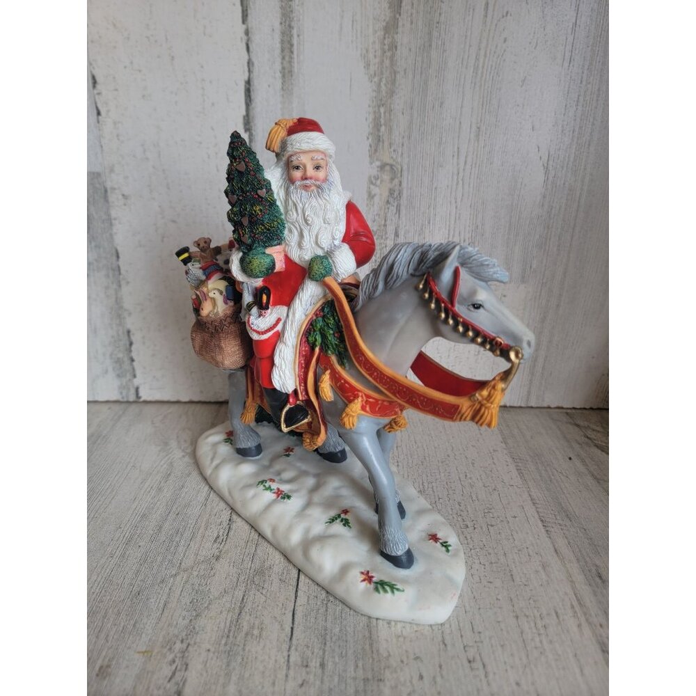 Lenox Santa of the Northern Forest 1998 Xmas figure